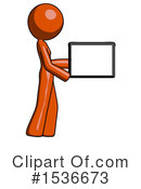 Orange Design Mascot Clipart #1536673 by Leo Blanchette