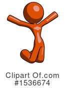 Orange Design Mascot Clipart #1536674 by Leo Blanchette