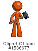 Orange Design Mascot Clipart #1536677 by Leo Blanchette