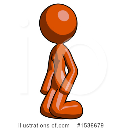 Royalty-Free (RF) Orange Design Mascot Clipart Illustration by Leo Blanchette - Stock Sample #1536679