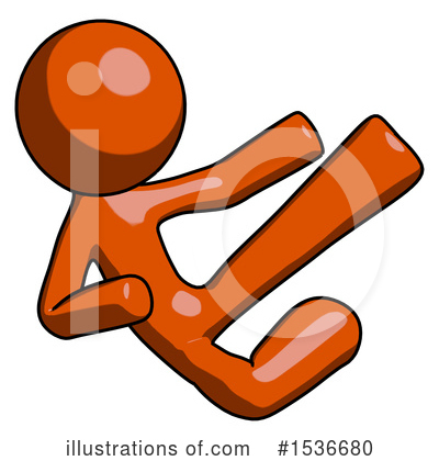 Royalty-Free (RF) Orange Design Mascot Clipart Illustration by Leo Blanchette - Stock Sample #1536680