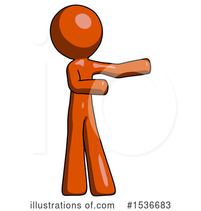 Royalty-Free (RF) Orange Design Mascot Clipart Illustration by Leo Blanchette - Stock Sample #1536683