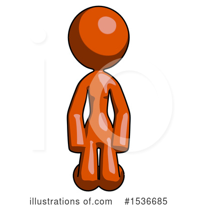 Royalty-Free (RF) Orange Design Mascot Clipart Illustration by Leo Blanchette - Stock Sample #1536685