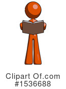 Orange Design Mascot Clipart #1536688 by Leo Blanchette