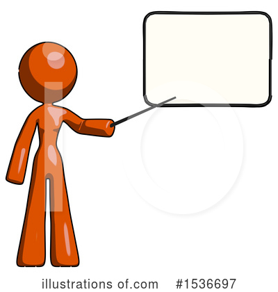 Royalty-Free (RF) Orange Design Mascot Clipart Illustration by Leo Blanchette - Stock Sample #1536697