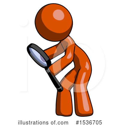 Royalty-Free (RF) Orange Design Mascot Clipart Illustration by Leo Blanchette - Stock Sample #1536705