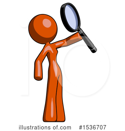 Royalty-Free (RF) Orange Design Mascot Clipart Illustration by Leo Blanchette - Stock Sample #1536707