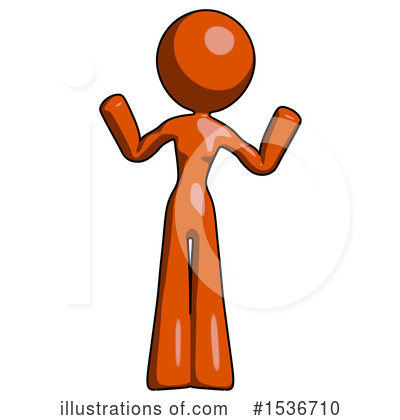 Royalty-Free (RF) Orange Design Mascot Clipart Illustration by Leo Blanchette - Stock Sample #1536710