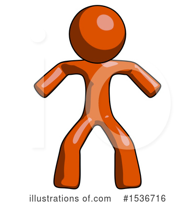 Royalty-Free (RF) Orange Design Mascot Clipart Illustration by Leo Blanchette - Stock Sample #1536716