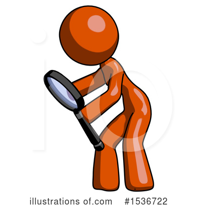 Royalty-Free (RF) Orange Design Mascot Clipart Illustration by Leo Blanchette - Stock Sample #1536722