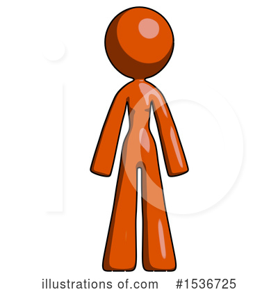 Royalty-Free (RF) Orange Design Mascot Clipart Illustration by Leo Blanchette - Stock Sample #1536725