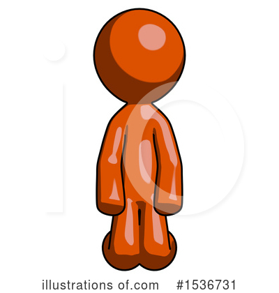 Royalty-Free (RF) Orange Design Mascot Clipart Illustration by Leo Blanchette - Stock Sample #1536731