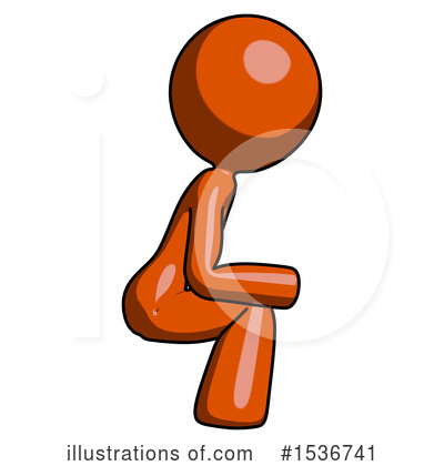 Royalty-Free (RF) Orange Design Mascot Clipart Illustration by Leo Blanchette - Stock Sample #1536741