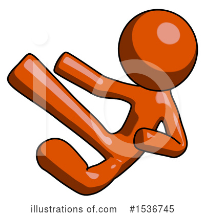 Royalty-Free (RF) Orange Design Mascot Clipart Illustration by Leo Blanchette - Stock Sample #1536745