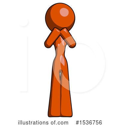 Royalty-Free (RF) Orange Design Mascot Clipart Illustration by Leo Blanchette - Stock Sample #1536756