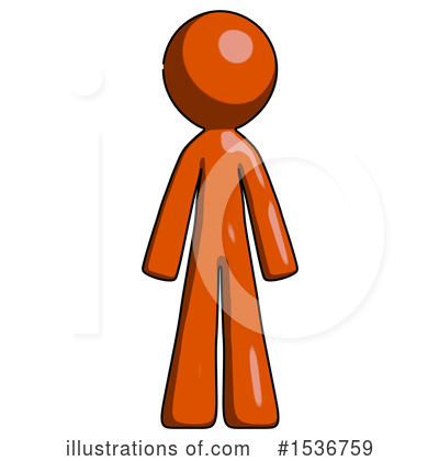 Royalty-Free (RF) Orange Design Mascot Clipart Illustration by Leo Blanchette - Stock Sample #1536759