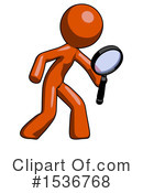 Orange Design Mascot Clipart #1536768 by Leo Blanchette