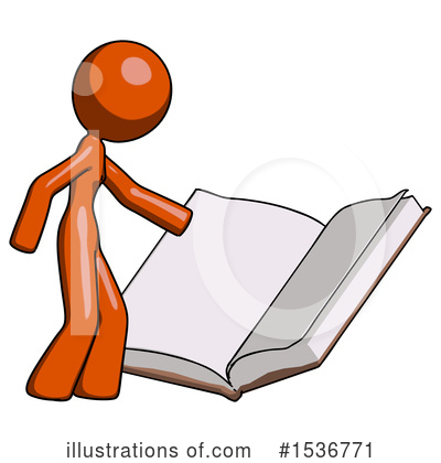 Royalty-Free (RF) Orange Design Mascot Clipart Illustration by Leo Blanchette - Stock Sample #1536771