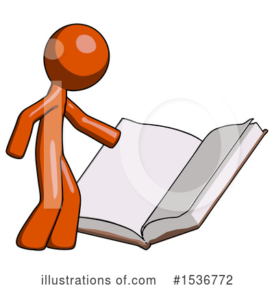 Royalty-Free (RF) Orange Design Mascot Clipart Illustration by Leo Blanchette - Stock Sample #1536772