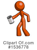 Orange Design Mascot Clipart #1536778 by Leo Blanchette