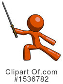 Orange Design Mascot Clipart #1536782 by Leo Blanchette