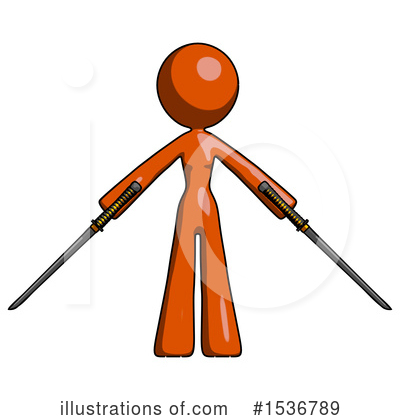 Royalty-Free (RF) Orange Design Mascot Clipart Illustration by Leo Blanchette - Stock Sample #1536789