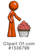 Orange Design Mascot Clipart #1536798 by Leo Blanchette