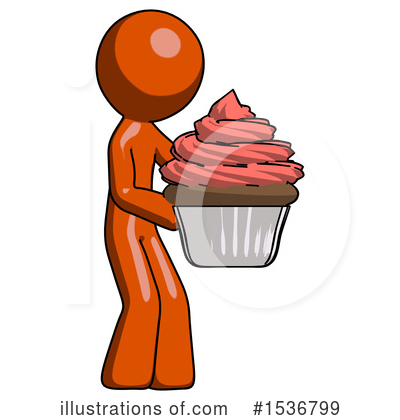 Royalty-Free (RF) Orange Design Mascot Clipart Illustration by Leo Blanchette - Stock Sample #1536799