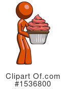 Orange Design Mascot Clipart #1536800 by Leo Blanchette
