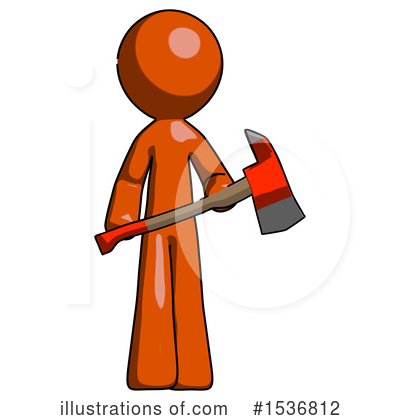 Royalty-Free (RF) Orange Design Mascot Clipart Illustration by Leo Blanchette - Stock Sample #1536812