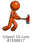 Orange Design Mascot Clipart #1536817 by Leo Blanchette