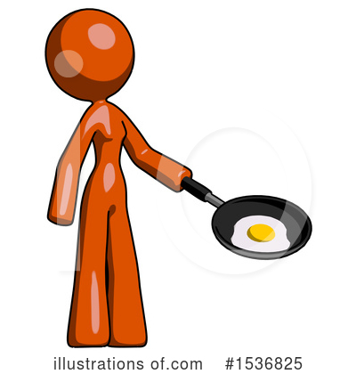 Royalty-Free (RF) Orange Design Mascot Clipart Illustration by Leo Blanchette - Stock Sample #1536825