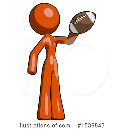Royalty-Free (RF) Orange Design Mascot Clipart Illustration by Leo Blanchette - Stock Sample #1536843
