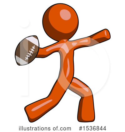 Royalty-Free (RF) Orange Design Mascot Clipart Illustration by Leo Blanchette - Stock Sample #1536844