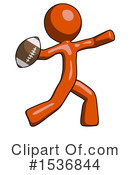 Orange Design Mascot Clipart #1536844 by Leo Blanchette