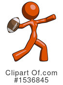 Orange Design Mascot Clipart #1536845 by Leo Blanchette