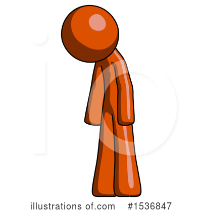 Royalty-Free (RF) Orange Design Mascot Clipart Illustration by Leo Blanchette - Stock Sample #1536847