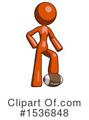 Orange Design Mascot Clipart #1536848 by Leo Blanchette