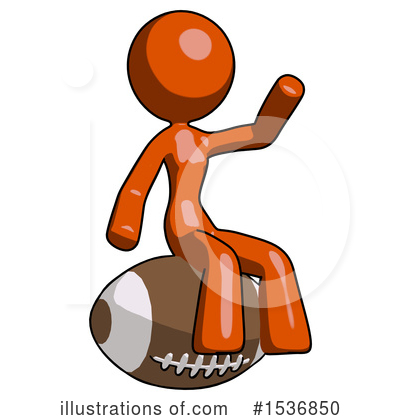 Royalty-Free (RF) Orange Design Mascot Clipart Illustration by Leo Blanchette - Stock Sample #1536850