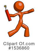 Orange Design Mascot Clipart #1536860 by Leo Blanchette