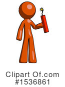 Orange Design Mascot Clipart #1536861 by Leo Blanchette