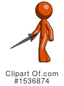 Orange Design Mascot Clipart #1536874 by Leo Blanchette