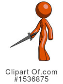 Orange Design Mascot Clipart #1536875 by Leo Blanchette