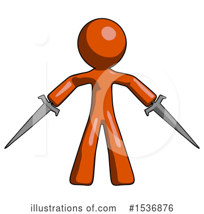 Royalty-Free (RF) Orange Design Mascot Clipart Illustration by Leo Blanchette - Stock Sample #1536876