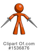 Orange Design Mascot Clipart #1536876 by Leo Blanchette