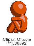 Orange Design Mascot Clipart #1536892 by Leo Blanchette
