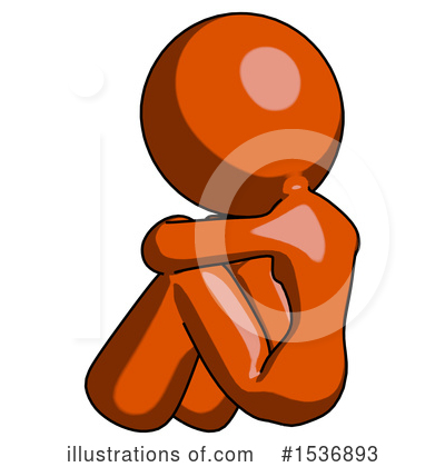 Royalty-Free (RF) Orange Design Mascot Clipart Illustration by Leo Blanchette - Stock Sample #1536893
