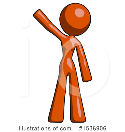 Royalty-Free (RF) Orange Design Mascot Clipart Illustration by Leo Blanchette - Stock Sample #1536906