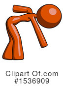 Orange Design Mascot Clipart #1536909 by Leo Blanchette