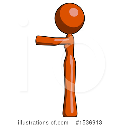 Royalty-Free (RF) Orange Design Mascot Clipart Illustration by Leo Blanchette - Stock Sample #1536913